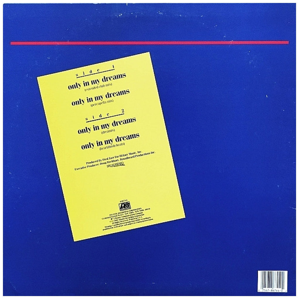 DEBBIE GIBSON - ONLY IN MY DREAMS | 12" MAXI SINGLE VINILO USADO