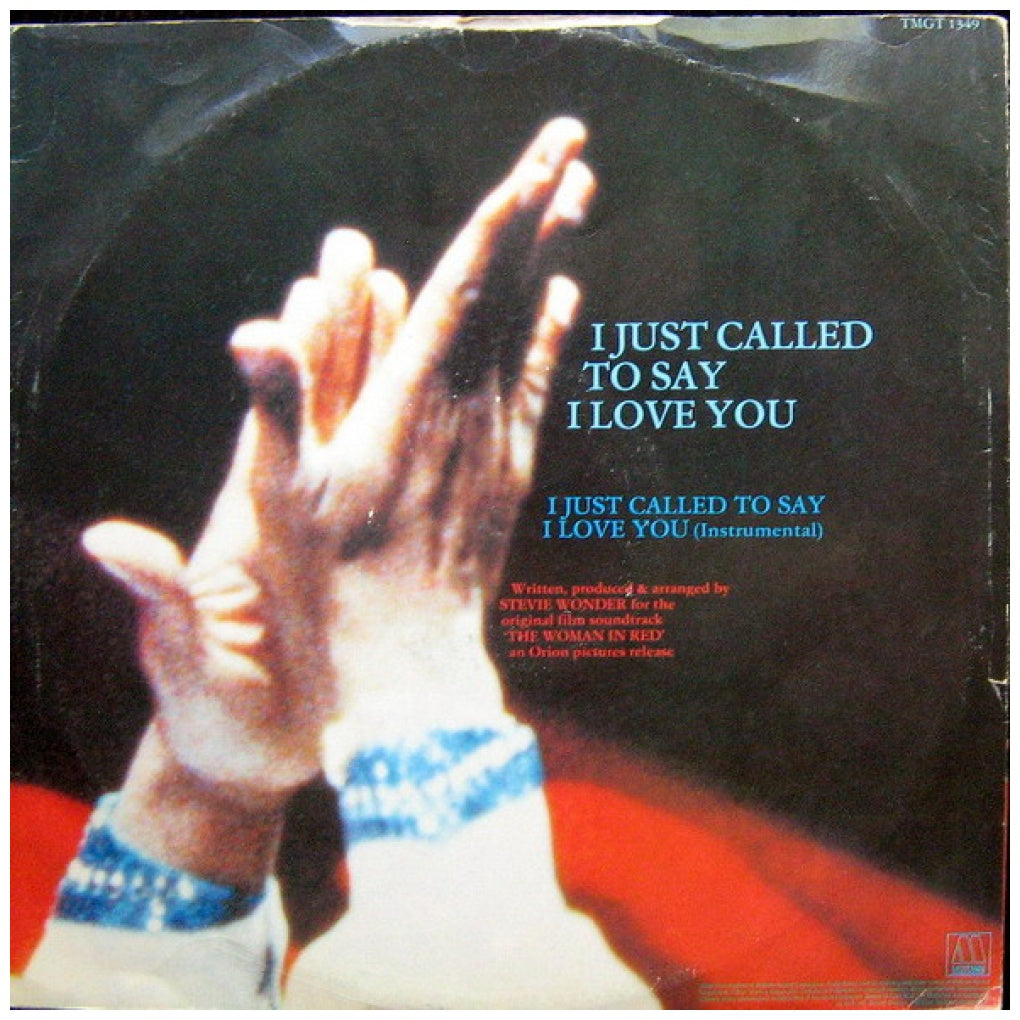 STEVIE WONDER - I JUST CALL TO SAY I LOVE YOU (VDE-NUEVO/SELLADO) | 12" MAXI SINGLE VINILO USADO