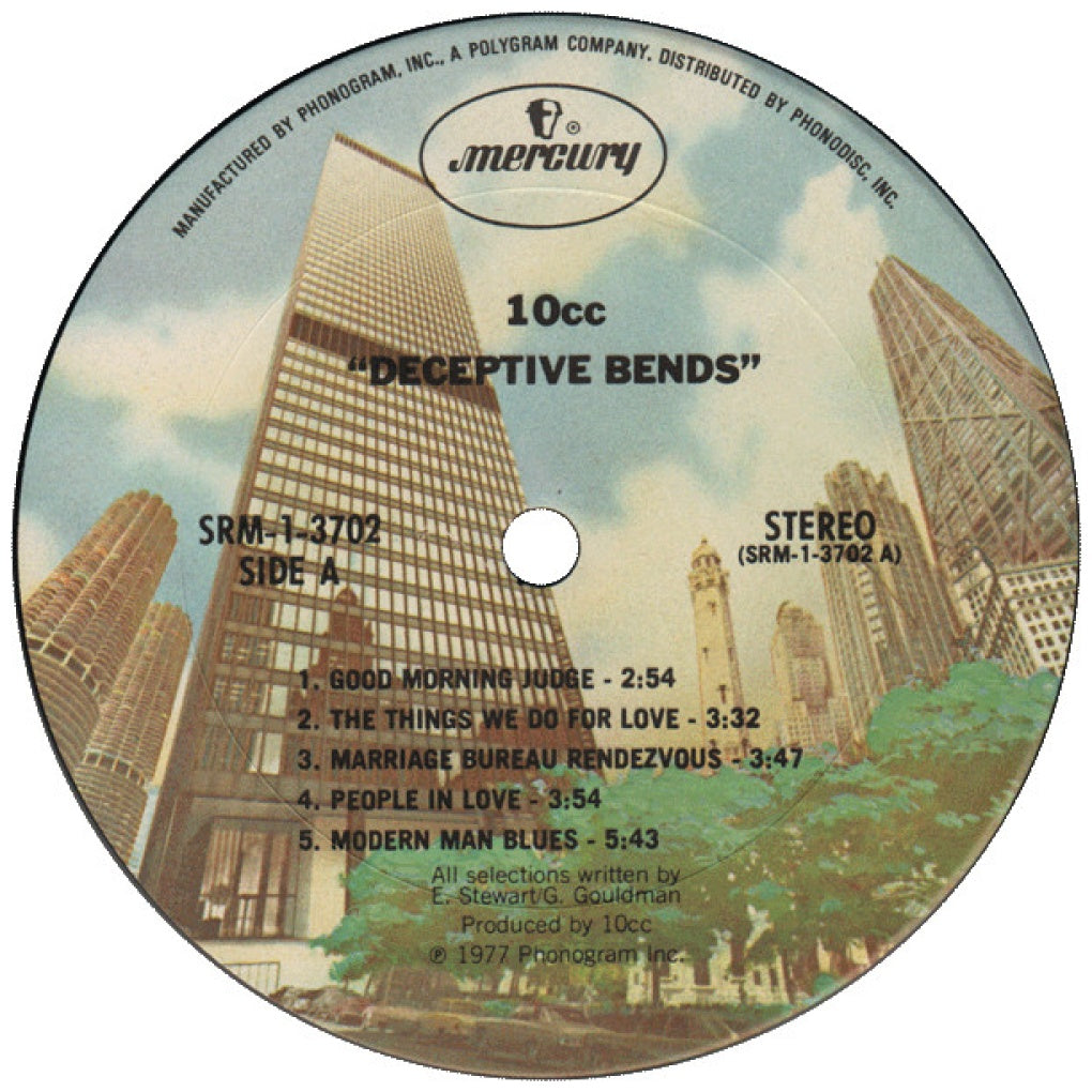 10CC - DECEPTIVE BANDS | VINILO USADO