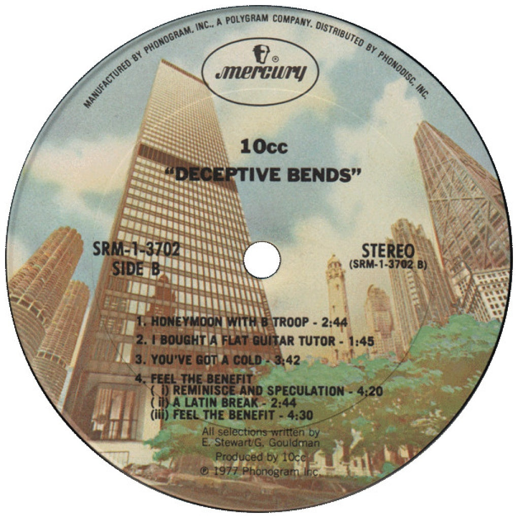 10CC - DECEPTIVE BANDS | VINILO USADO