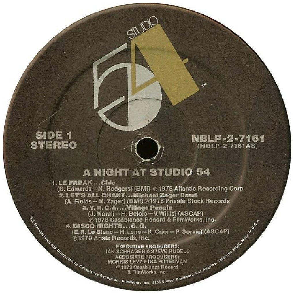A NIGHT AT STUDIO 54 - VARIOUS ARTIST (2LP) | VINILO USADO