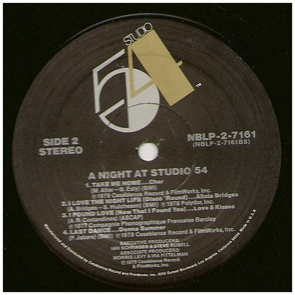 A NIGHT AT STUDIO 54 - VARIOUS ARTIST (2LP) | VINILO USADO