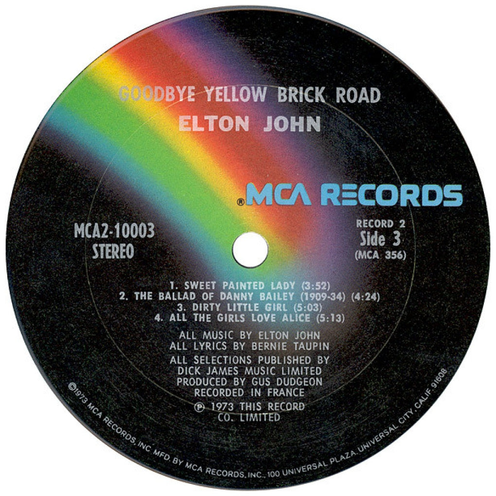 ELTON JOHN - GOODBYE YELLOW BRICK ROAD (2LP) | VINILO USADO