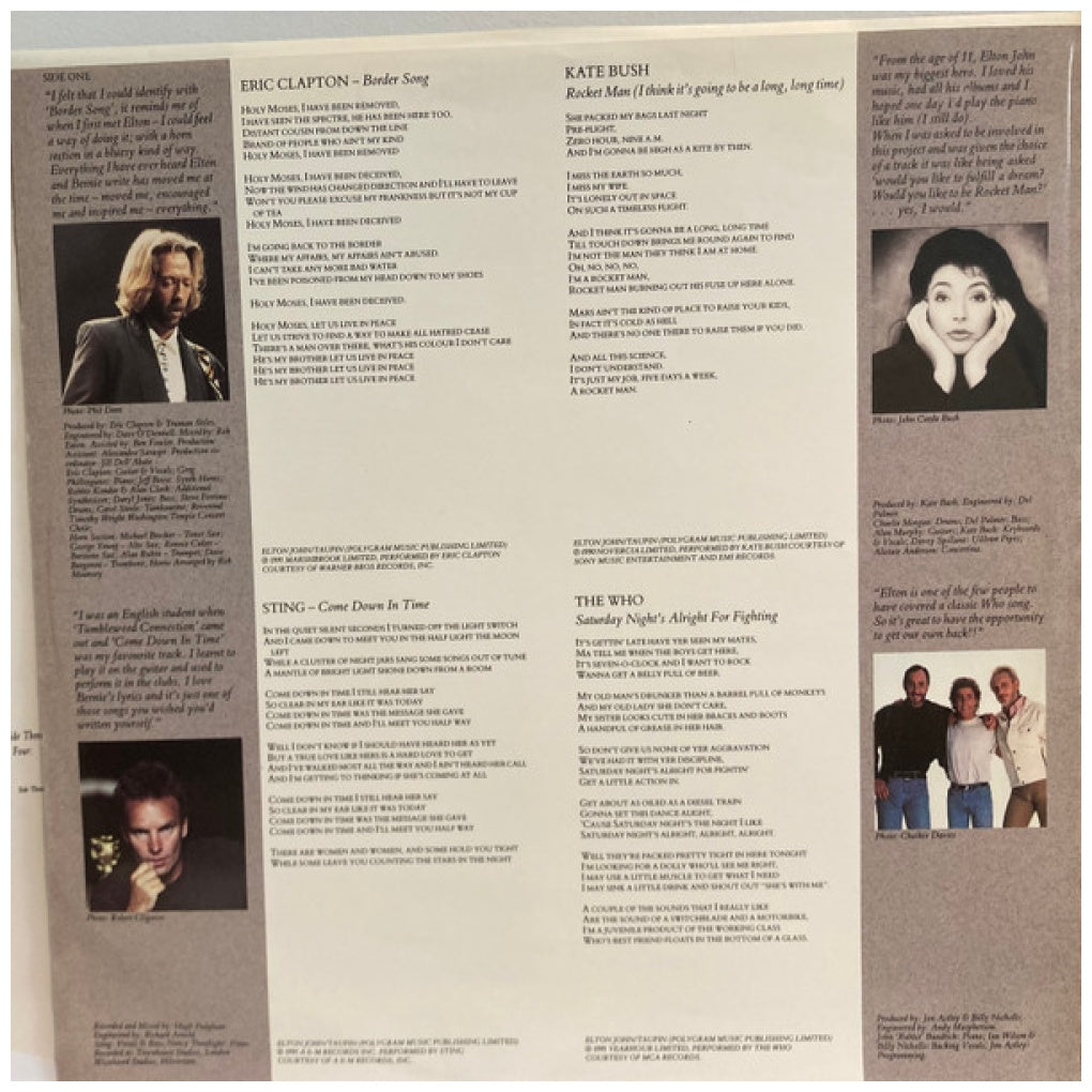 TWO ROOMS - CELEBRATING THE SONGS OF ELTON JOHN & BERNIE TAUPIN (2LP) | VINILO USADO
