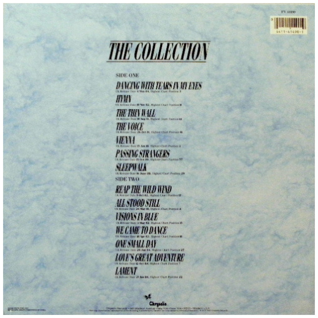 ULTRAVOX - THE COLLECTION | VINILO USADO