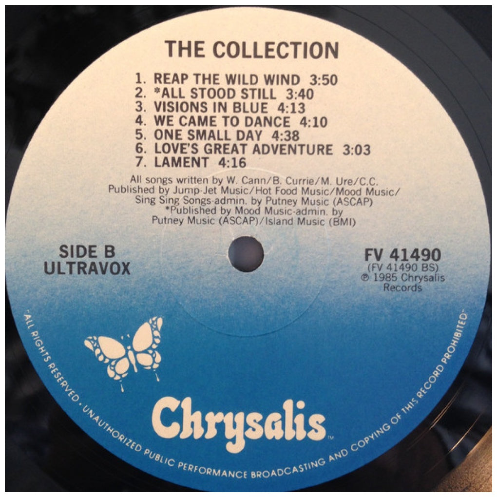 ULTRAVOX - THE COLLECTION | VINILO USADO