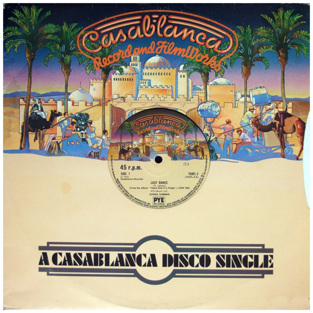 DONNA SUMMER - LAST DANCE | 12" MAXI SINGLE VINILO USADO