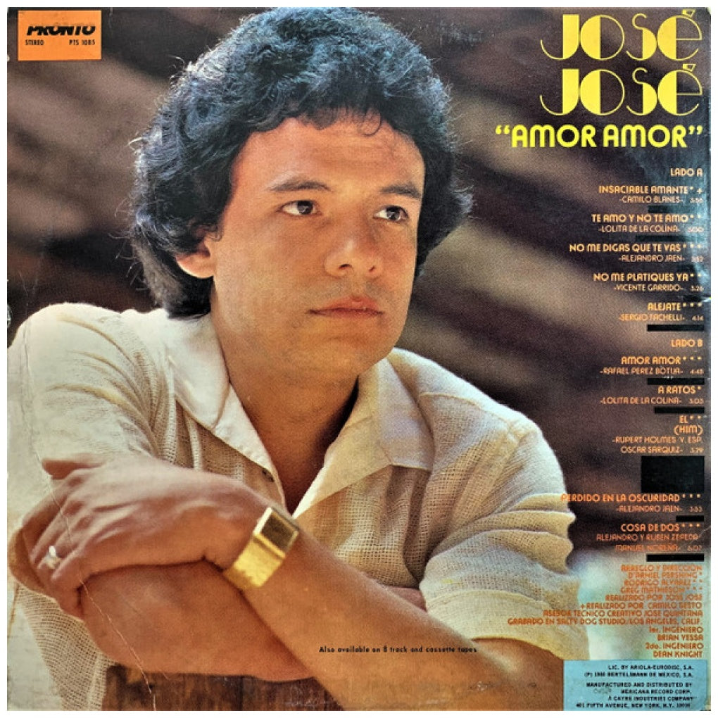 JOSE JOSE - AMOR AMOR | VINILO USADO