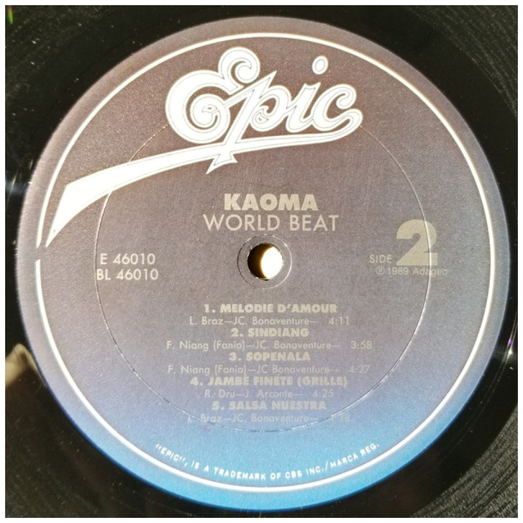 KAOMA - WORLDBEAT | VINILO USADO