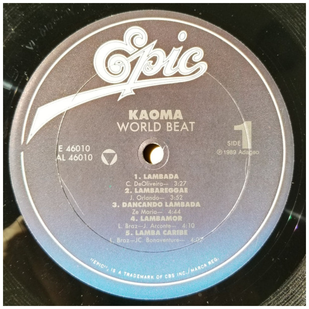KAOMA - WORLDBEAT | VINILO USADO