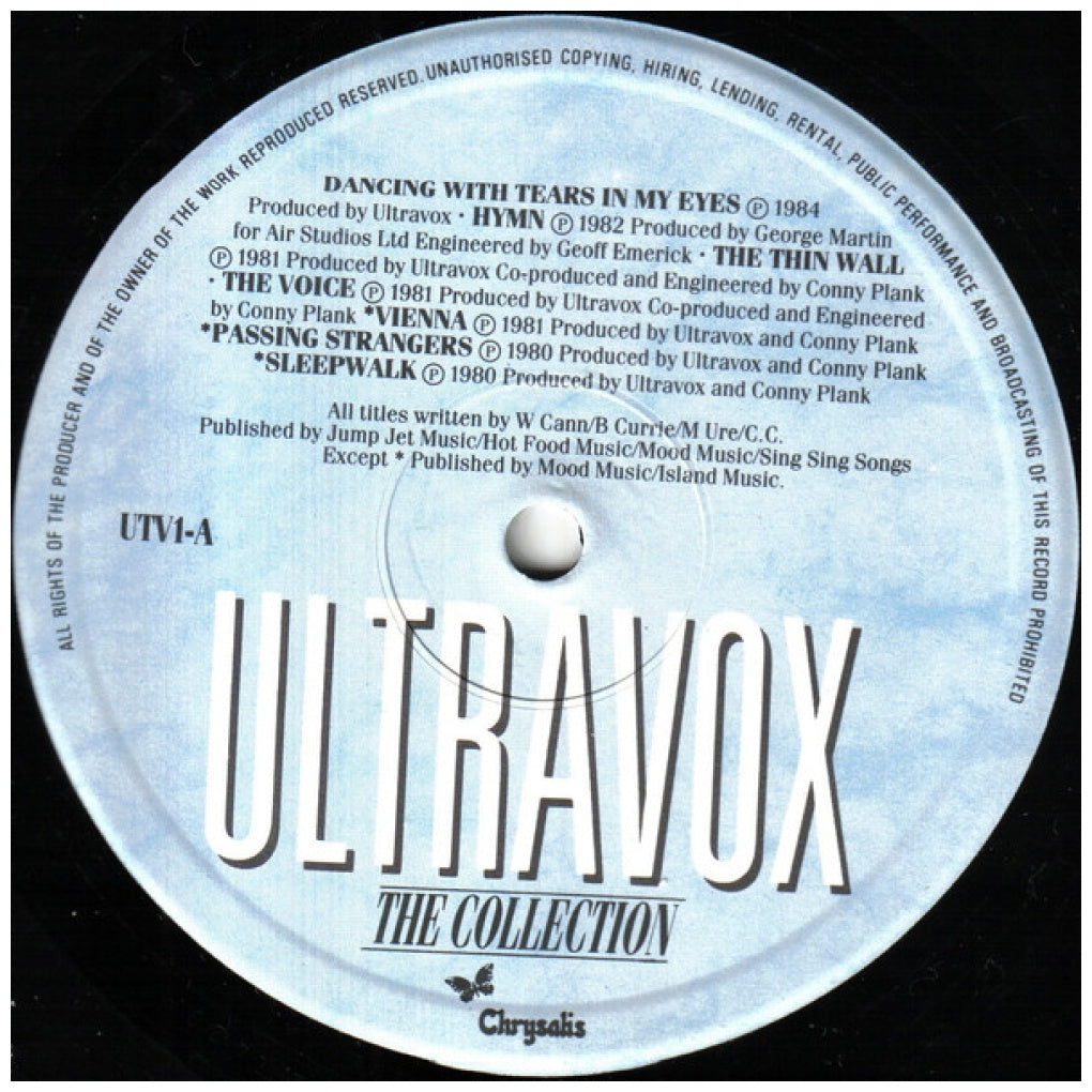 ULTRAVOX - THE COLLECTION | VINILO USADO