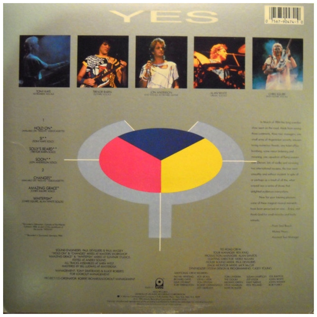 YES - 9112 LIVE: THE SOLOS | VINILO USADO
