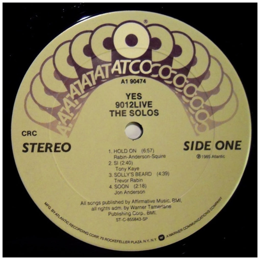 YES - 9112 LIVE: THE SOLOS | VINILO USADO