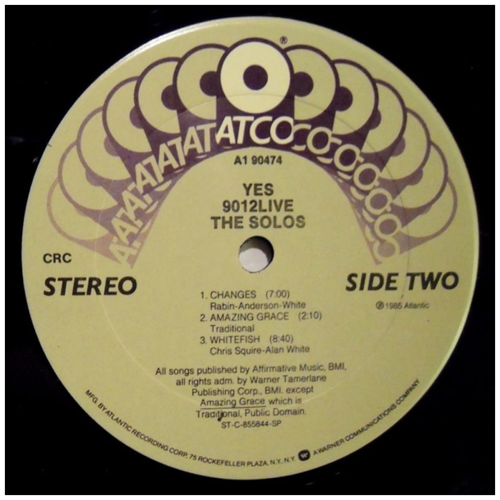 YES - 9112 LIVE: THE SOLOS | VINILO USADO