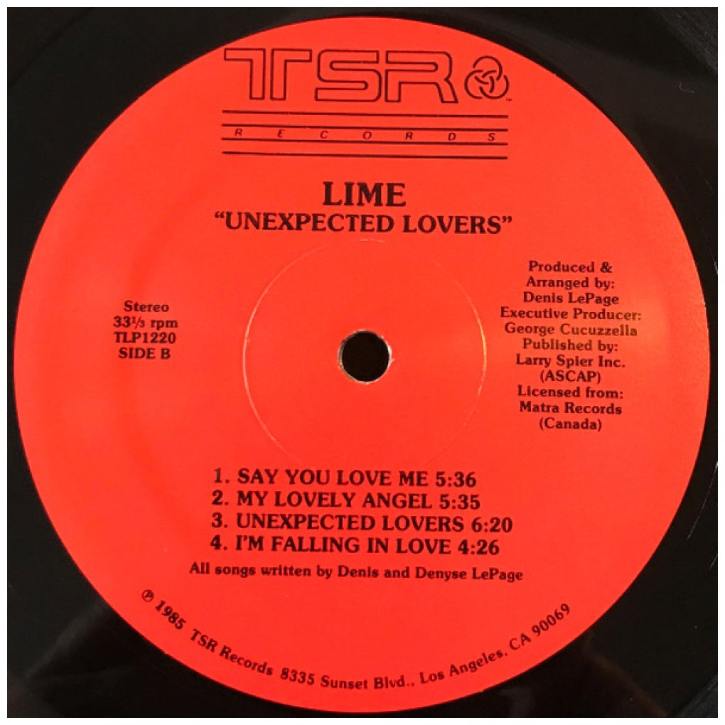 LIME - UNEXPECTED LOVERS | VINILO USADO