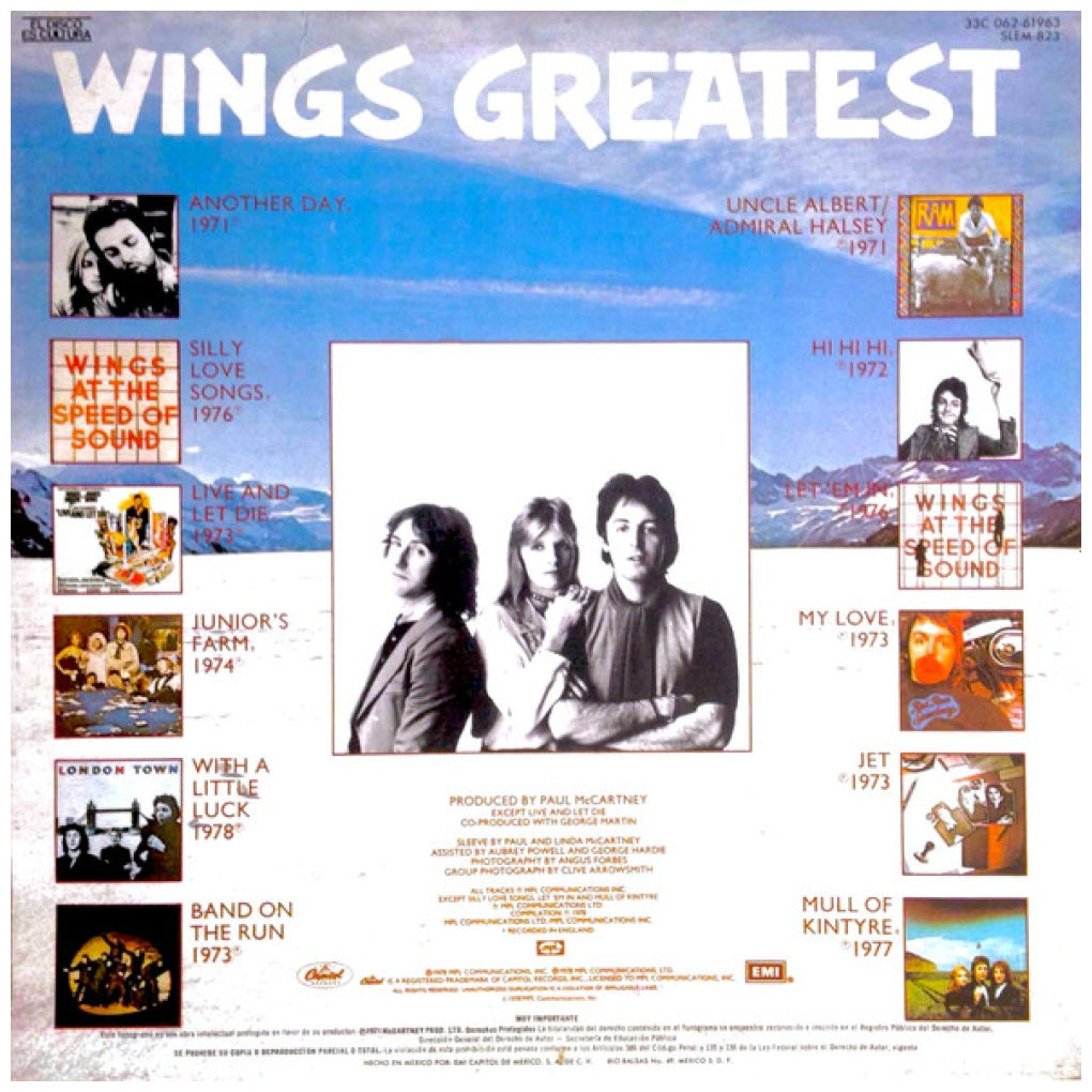 WINGS - GREATEST | VINILO USADO