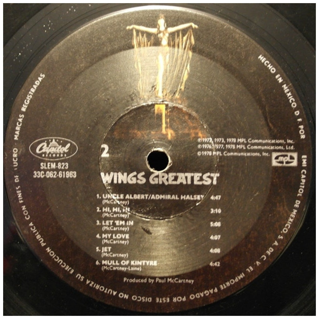 WINGS - GREATEST | VINILO USADO
