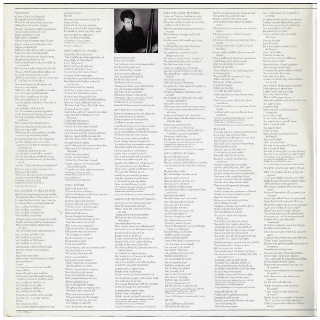 BILLY JOEL - GREATEST HITS - VOL.1 & VOL.2 (2LP) | VINILO USADO