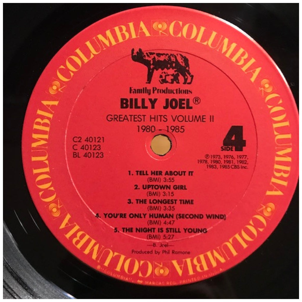 BILLY JOEL - GREATEST HITS - VOL.1 & VOL.2 (2LP) | VINILO USADO