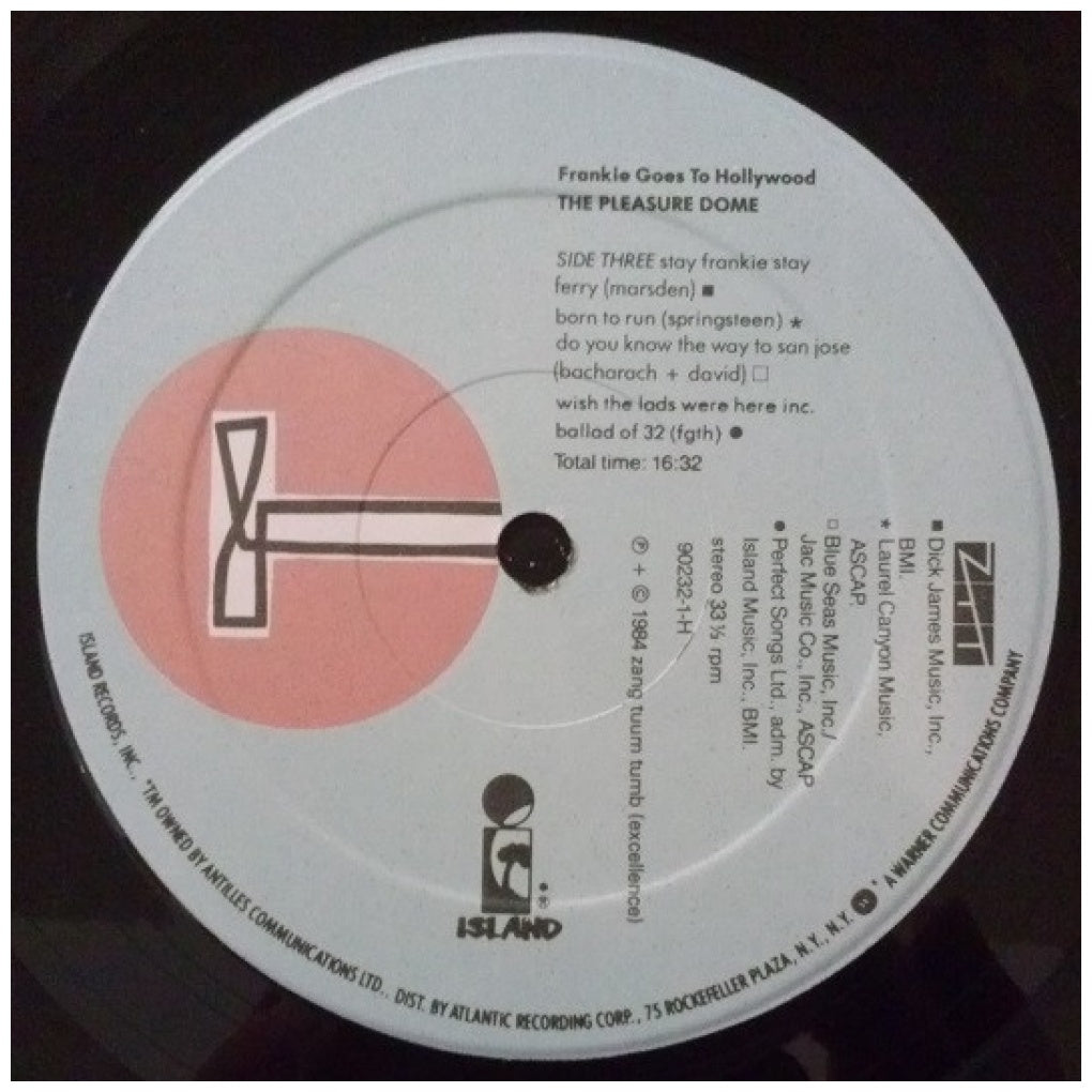 FRANKIE GOES TO HOLLYWOOD - WELCOME TO THE PLEASUREDOME (2LP) | VINILO USADO