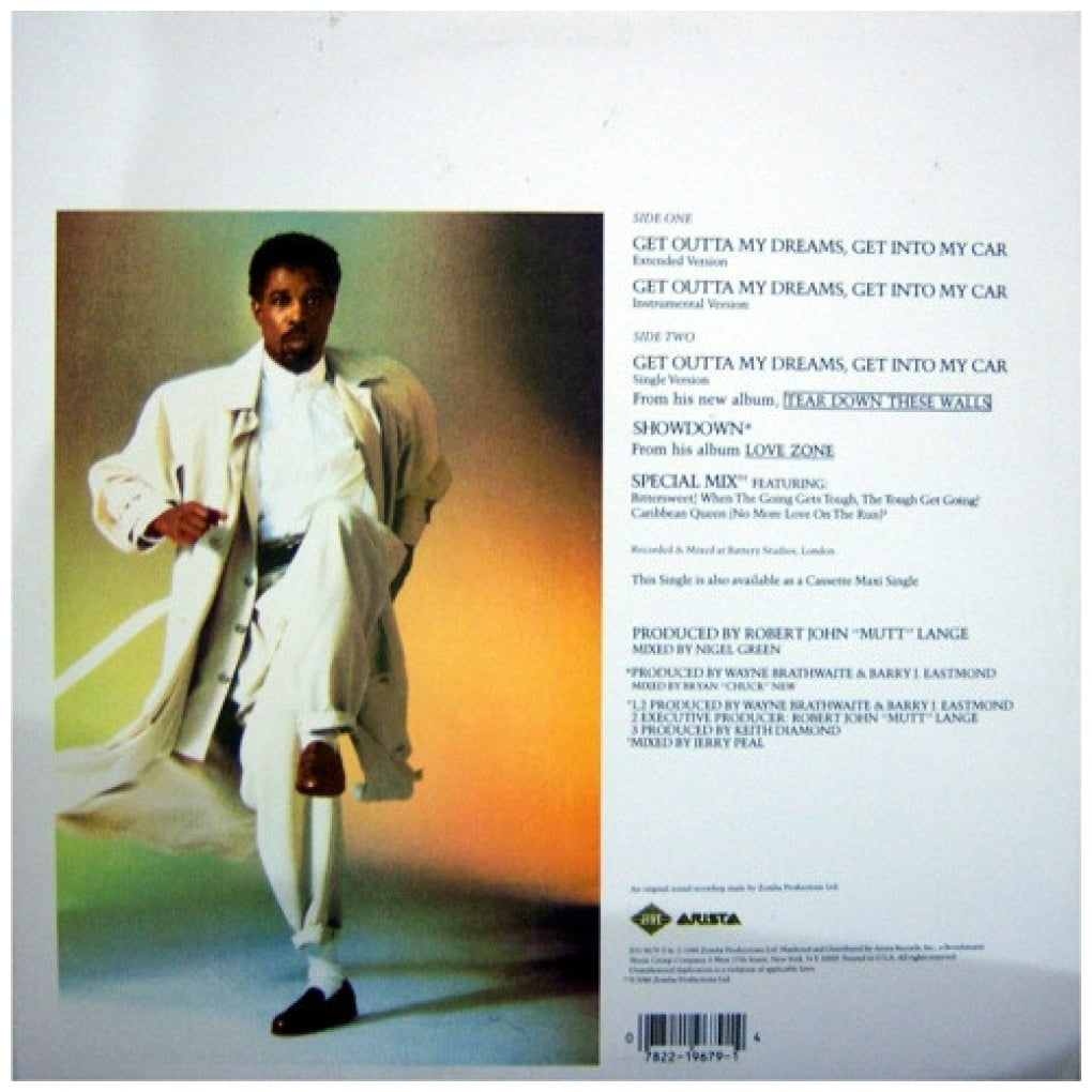 BILLY OCEAN - GET OUTTA MY DREAMS | 12" MAXI SINGLE USADO