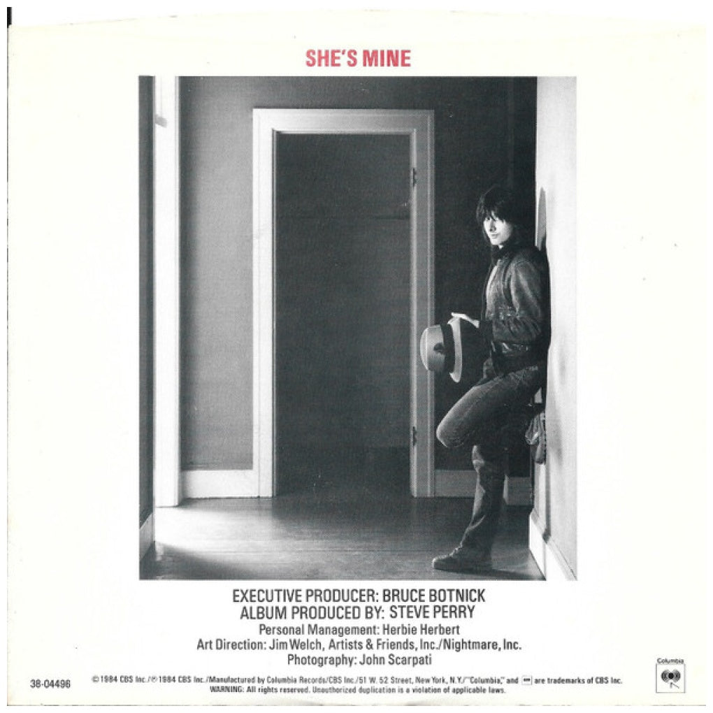 STEVE PERRY - SHE'S MINE | 7" SINGLE USADO