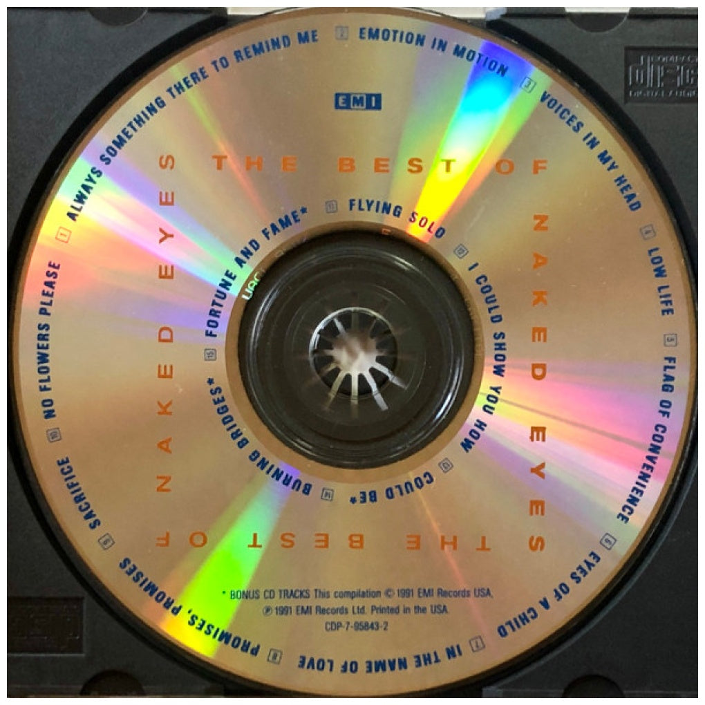 NAKED EYES - THE BEST | CD USADO