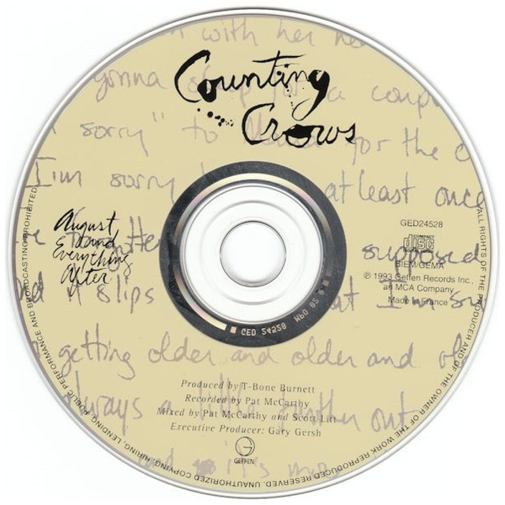 COUNTING CROWS - AUGUST AND EVERYTHING AFTER | CD USADO