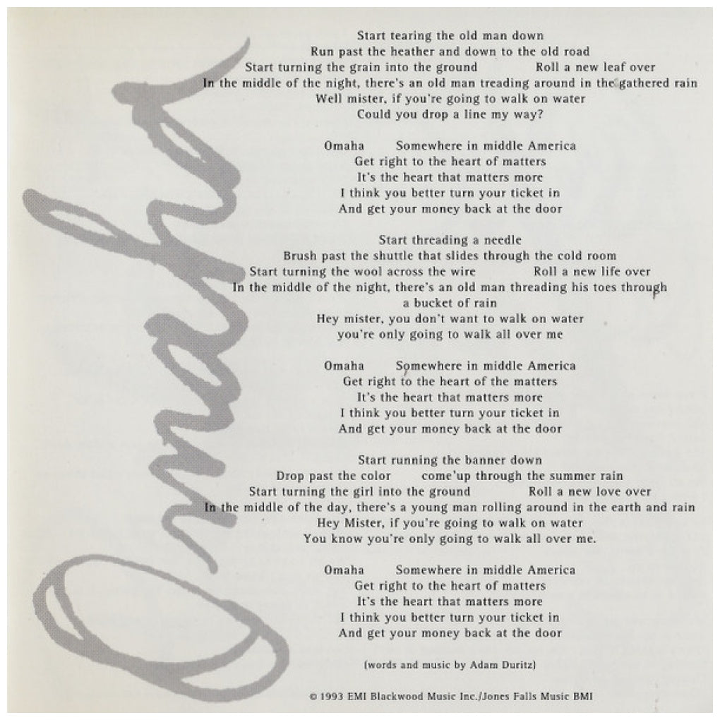 COUNTING CROWS - AUGUST AND EVERYTHING AFTER | CD USADO