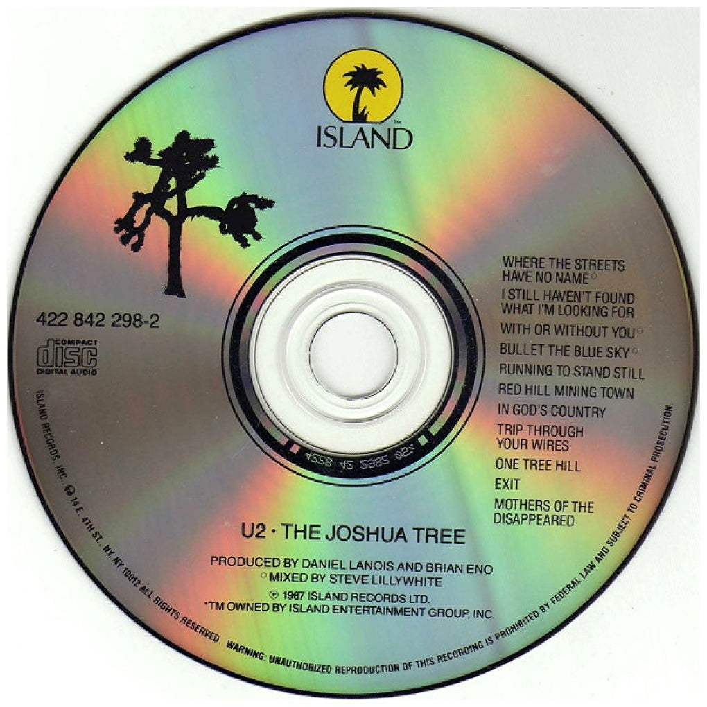 U2 - THE JOSHUA TREE | CD USADO