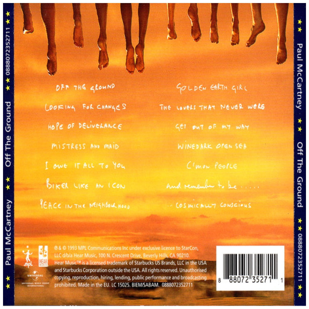 PAUL McCARTNEY - OFF THE GROUND | CD