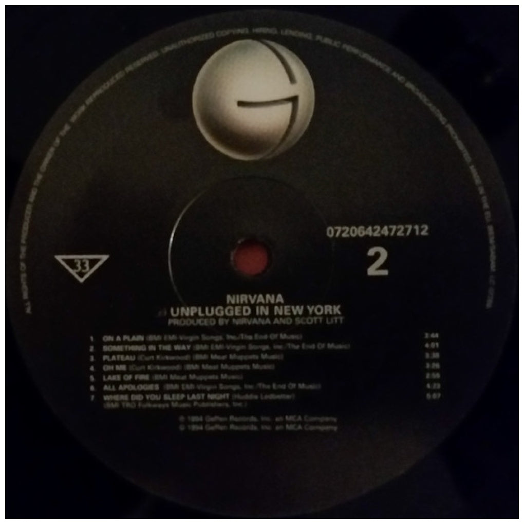 NIRVANA - MTV UNPLUGGED IN NEW YORK | VINILO