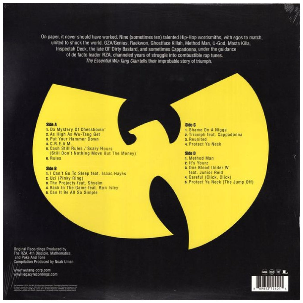 WU-TANG CLAN - THE ESSENTIAL (2LP) | VINILO