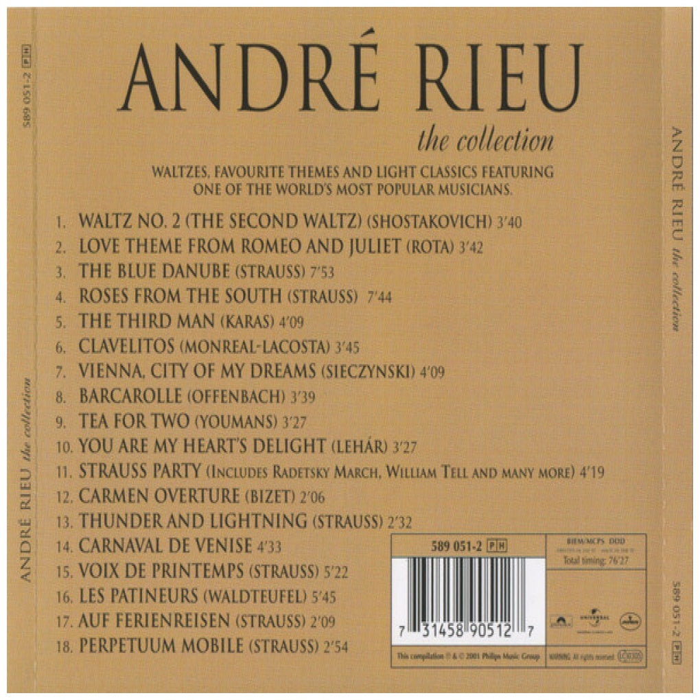 ANDRE RIEU - COLLECTION | CD