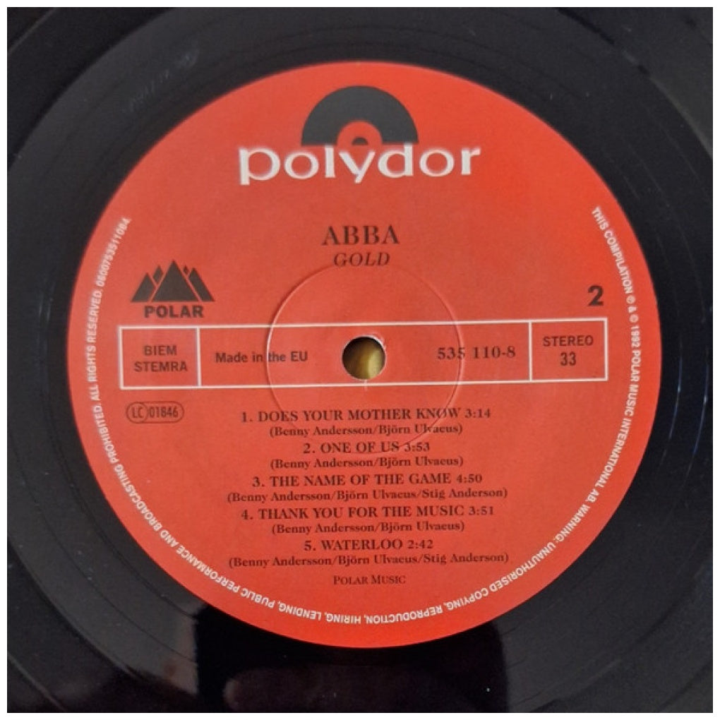 ABBA - GOLD: GREATEST HITS (2LP) | VINILO