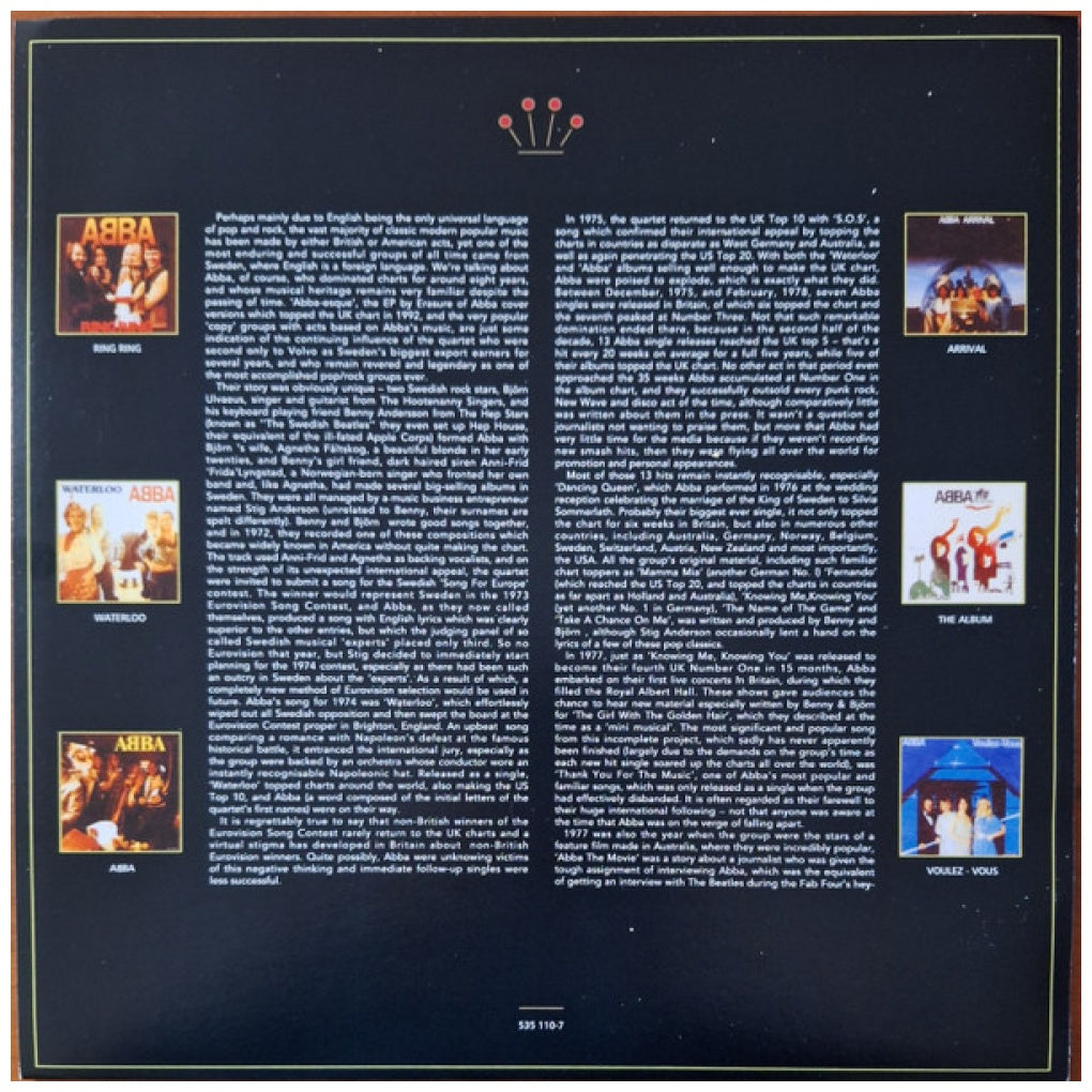ABBA - GOLD: GREATEST HITS (2LP) | VINILO