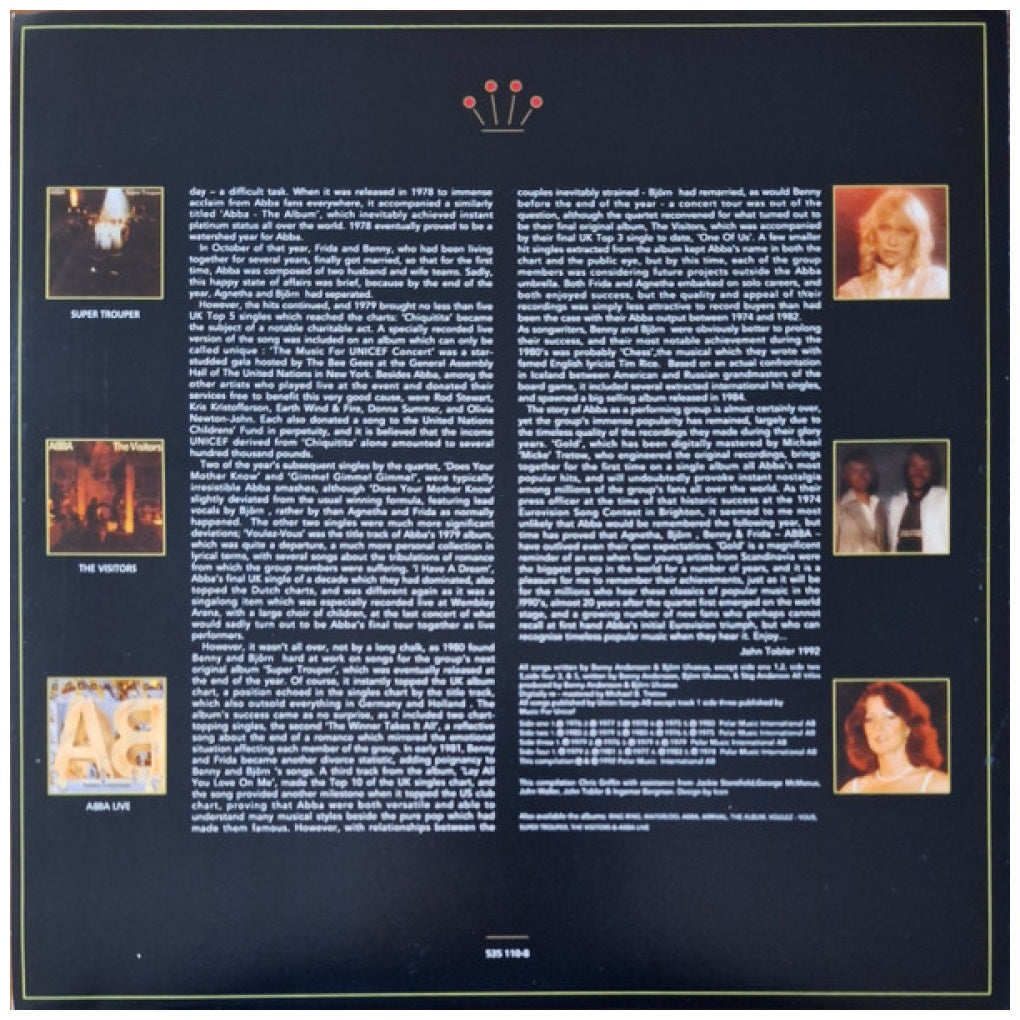 ABBA - GOLD: GREATEST HITS (2LP) | VINILO
