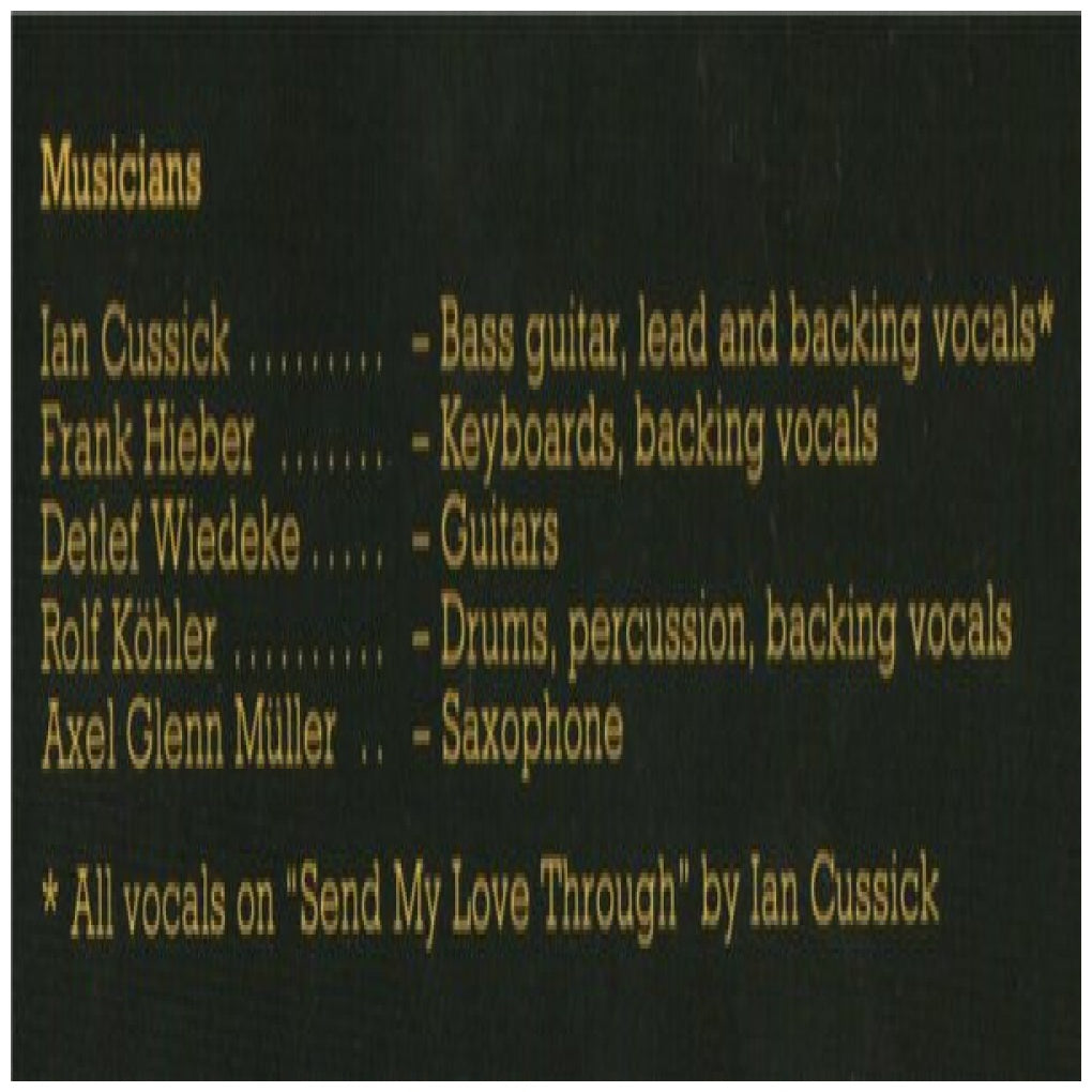 IAN CUSSICK - DANGER IN THE AIR | VINILO USADO