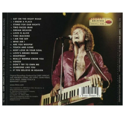 GARY WRIGHT - THE BEST OF THE DREAM WEAVER | CD