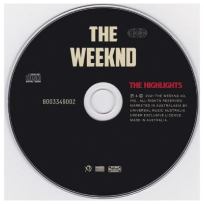 THE WEEKND - HIGHLIGHTS: GREATEST HITS 2021 | CD