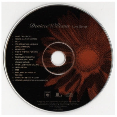 DENIECE WILLIAMS - LOVE SONGS | CD
