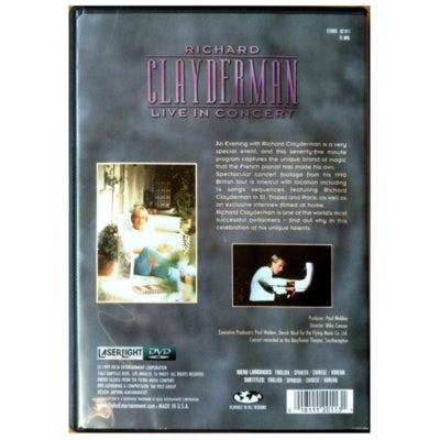 RICHARD CLAYDERMAN - LIVE IN CONCERT | DVD