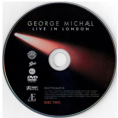 GEORGE MICHAEL - LIVE IN LONDON (2DVD) | DVD