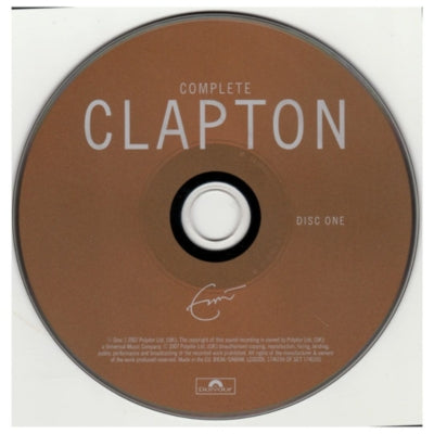 ERIC CLAPTON - COMPLETE CLAPTON (2CD) | CD