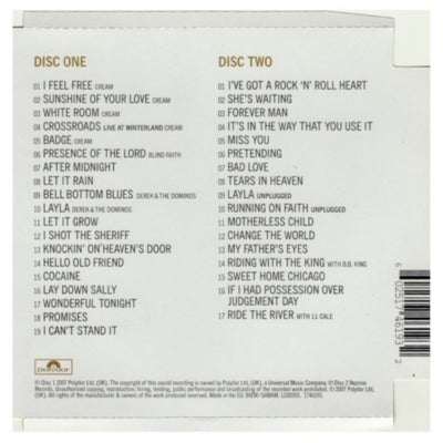 ERIC CLAPTON - COMPLETE CLAPTON (2CD) | CD
