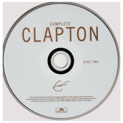 ERIC CLAPTON - COMPLETE CLAPTON (2CD) | CD