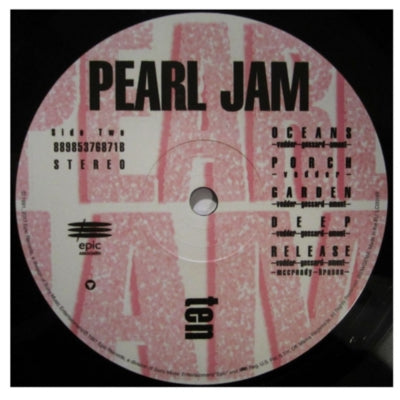 PEARL JAM - TEN | VINILO
