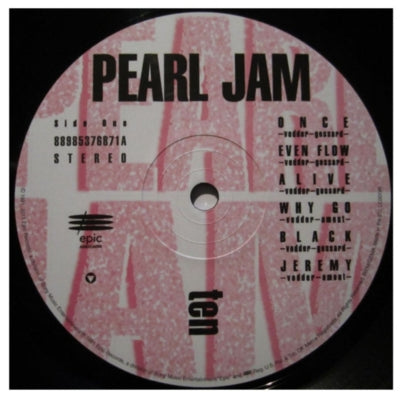 PEARL JAM - TEN | VINILO
