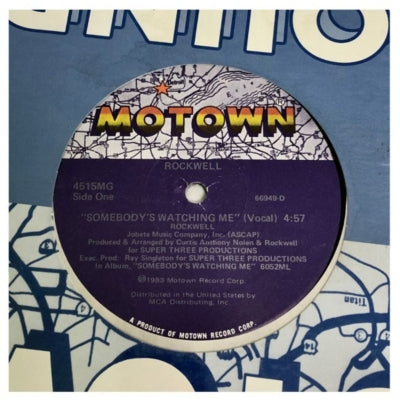 ROCKWELL - SOMEBODYS WATCHING ME | 12" MAXI SINGLE USADO