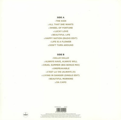ACE OF BASE - GOLD LP | VINILO